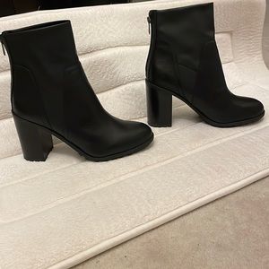 BNIB Sam Edelman Marla black Napa ankle boots Sz 10